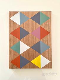 Maison du Monde -- Quadro in legno stile scandi