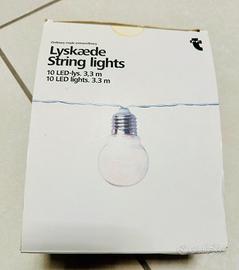 Catena luminosa a batteria