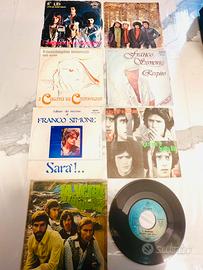 24 vinili 45 giri Vintage anni 60/70