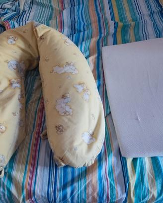Cuscino allattamento e cuscino culletta