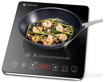 Piastra ad induzione,AMZCHEF piano Cottura a