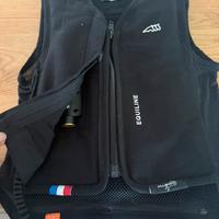 Gilet equitazione con airbag