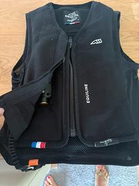 Gilet equitazione con airbag