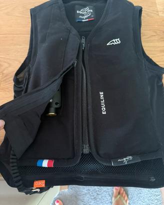 Gilet equitazione con airbag