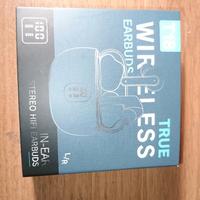 Custodia cuffie T18 True Wireless con scatola e ma