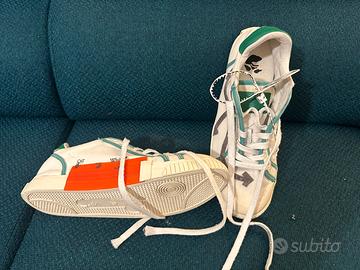 Off-White Low Vulcanized Canvas White/Green/Orange