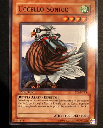 Yugioh uccello sonico sdm i093 comune 1ª