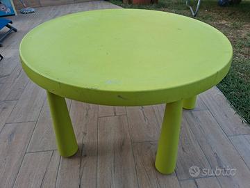 Tavolo ikea bambino color verde 