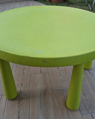 Tavolo ikea bambino color verde 