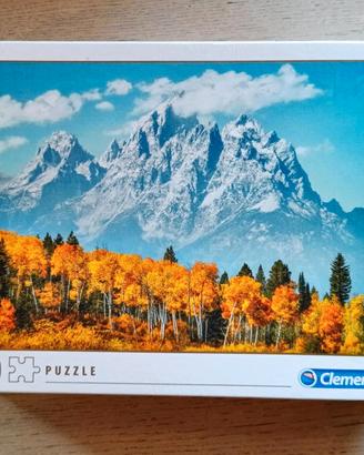 Puzzle Clementoni 500 pezzi - Grand Teton in fall