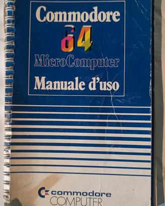 Manuale d'uso Commodore 64
