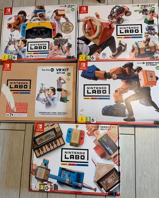 Nintendo Labo Collezione Completa (prezzo simb.)