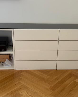 Mobile IKEA besta basso L.180 TV cassettiera