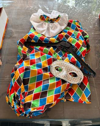 Costume carnevale Arlecchino