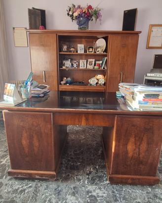 LIBRERIA E SCRIVANIA ART DECÒ 