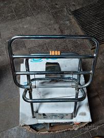 portapacchi posteriore cromato vespa Px