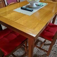 Tavolo legno massello allungabile 