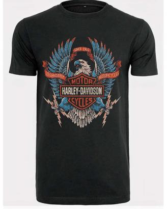 T-shirt stampa "Harley Davidson Eagle"
