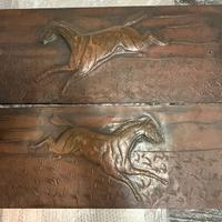 Coppia Altorilievi  Anni ’40 – Cavalli Rampanti