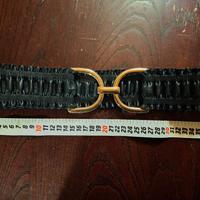 cintura in ecopelle elasticizzata 