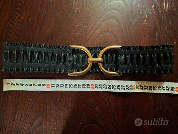 cintura in ecopelle elasticizzata 