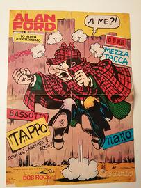 Poster Alan Ford allegato al nr 50