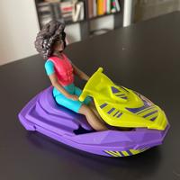 Bambola Barbie moto d’acqua