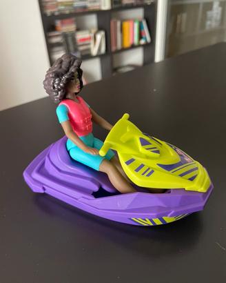 Bambola Barbie moto d’acqua