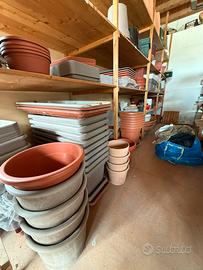 Vasi da interno e da giardino plastica vari