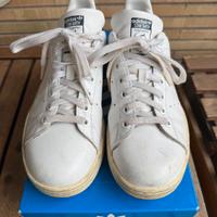 ADIDAS STAN SMITH BELLISSIME SCARPE ORIGINALI N.40