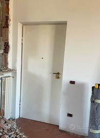 Porta blindata usata con di telaio, in buon stato