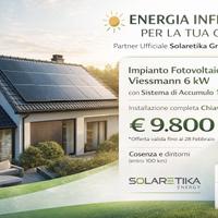 Fotovoltaico Viessmann 6kW + Accumulo 10kWh