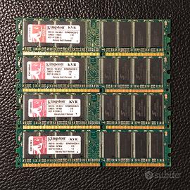 Memorie ram Kingston DDR 400 CL3 4 Gb (4x1Gb)