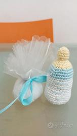 Bomboniera all'uncinetto