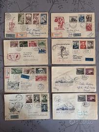 Lotto di 40 buste FDC Cecoslovacche anni 1953-1962