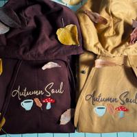 Felpa Autumn Soul RogueHood handmade (oversize)