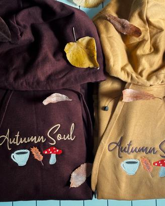 Felpa Autumn Soul RogueHood handmade (oversize)