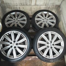 4 Cerchi Audi con gomma invernale Continental