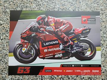 poster Pecco Bagnaia 63 Misano MWC Ducati 