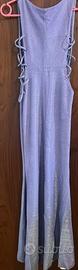 Vestito lungo lilla