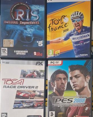 4 Giochi PC sono nuovissimi usati una sola volta.