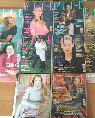 lotto riviste elle italia anni 90 vintage 