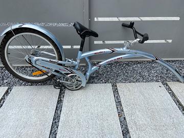 Rimorchio bici trail a bike