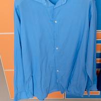 Set Di 2 Camicie Curvy Uomo Blu e Azzurra Conbipel