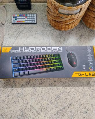 Gaming Wireless 2 In 1  The G-Lab Tastiera e mouse