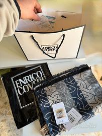 Sciarpa Enrico Coveri NUOVA con cartellino e busta