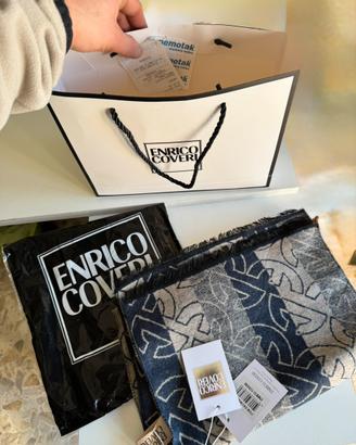Sciarpa Enrico Coveri NUOVA con cartellino e busta