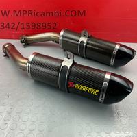 SCARICO SILENZIATORE DOPPIO x APRILIA RSV 1000 R 2