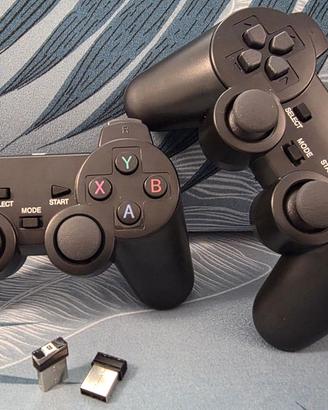 Coppia Controller Wireless PC e Retrogaming Nuovi