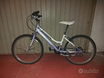 BICI BAMBINA VICINI SENSATION 24” TELAIO ACCIAIO